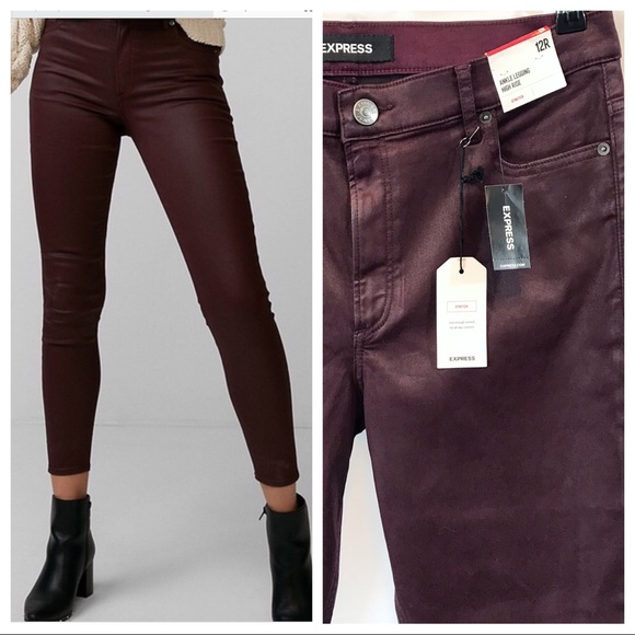 Express Denim - NWT | Express High Waisted Coated Jean Legging
